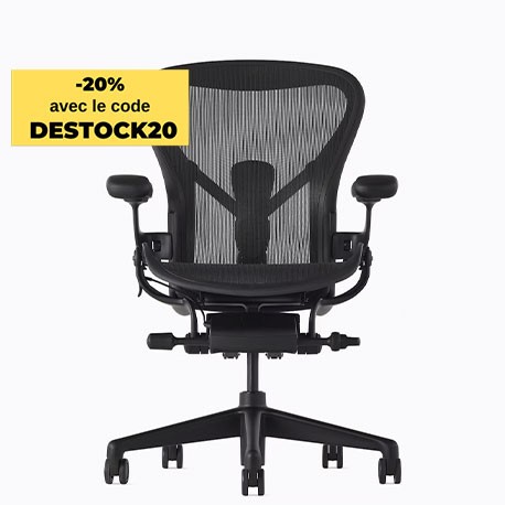 Siège de bureau Aeron 2 ONYX ULTRA MATTE Herman Miller - Taille C