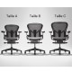 Aeron ONYX ULTRA MATTE Herman Miller