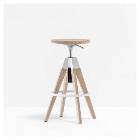 Arki Stool Pedrali - Tabouret en bois design