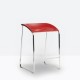 Arod 500 Pedrali - Tabouret de bar design avec structure chromée