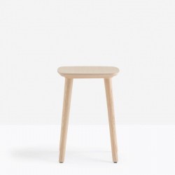 Babila 2703 Pedrali - Tabouret en bois de frêne