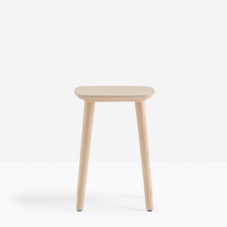 Babila 2703 Pedrali - Tabouret en bois de frêne