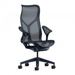 Fauteuil de bureau Cosm Herman Miller - Nightfall - Accoudoirs Leaf