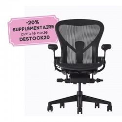 Siège de bureau Aeron 2 ONYX ULTRA MATTE Herman Miller - Taille C