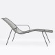 Nolita 3654 Pedrali - Chaise longue en acier