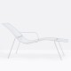 Nolita 3654 Pedrali - Chaise longue en acier